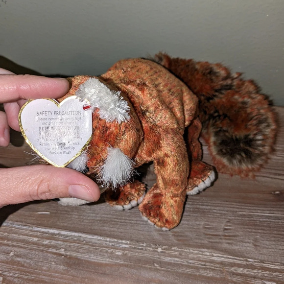 Ty Beanie Baby - RUSTY the Red Panda 5.5" with original tags - Picture 2 of 6